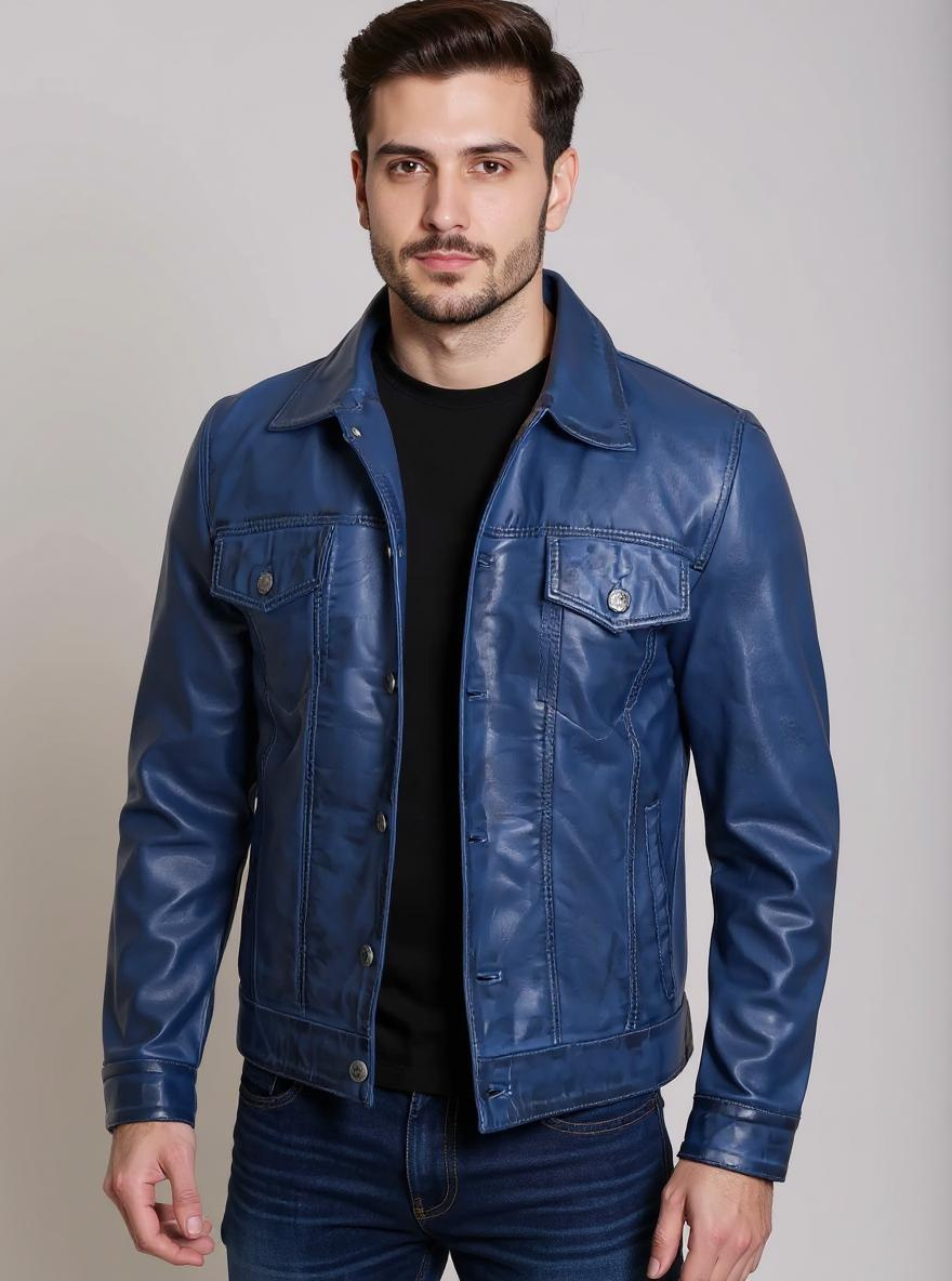 Apex Trucker Jacket - Biker Jackets