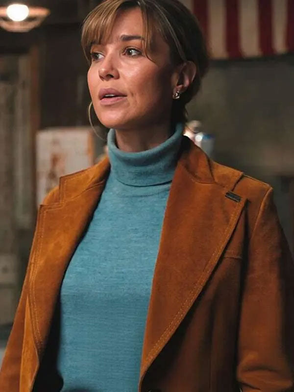 Belle-Skinner-Marshals-2026-Tan-Suede-Leather-Blazer