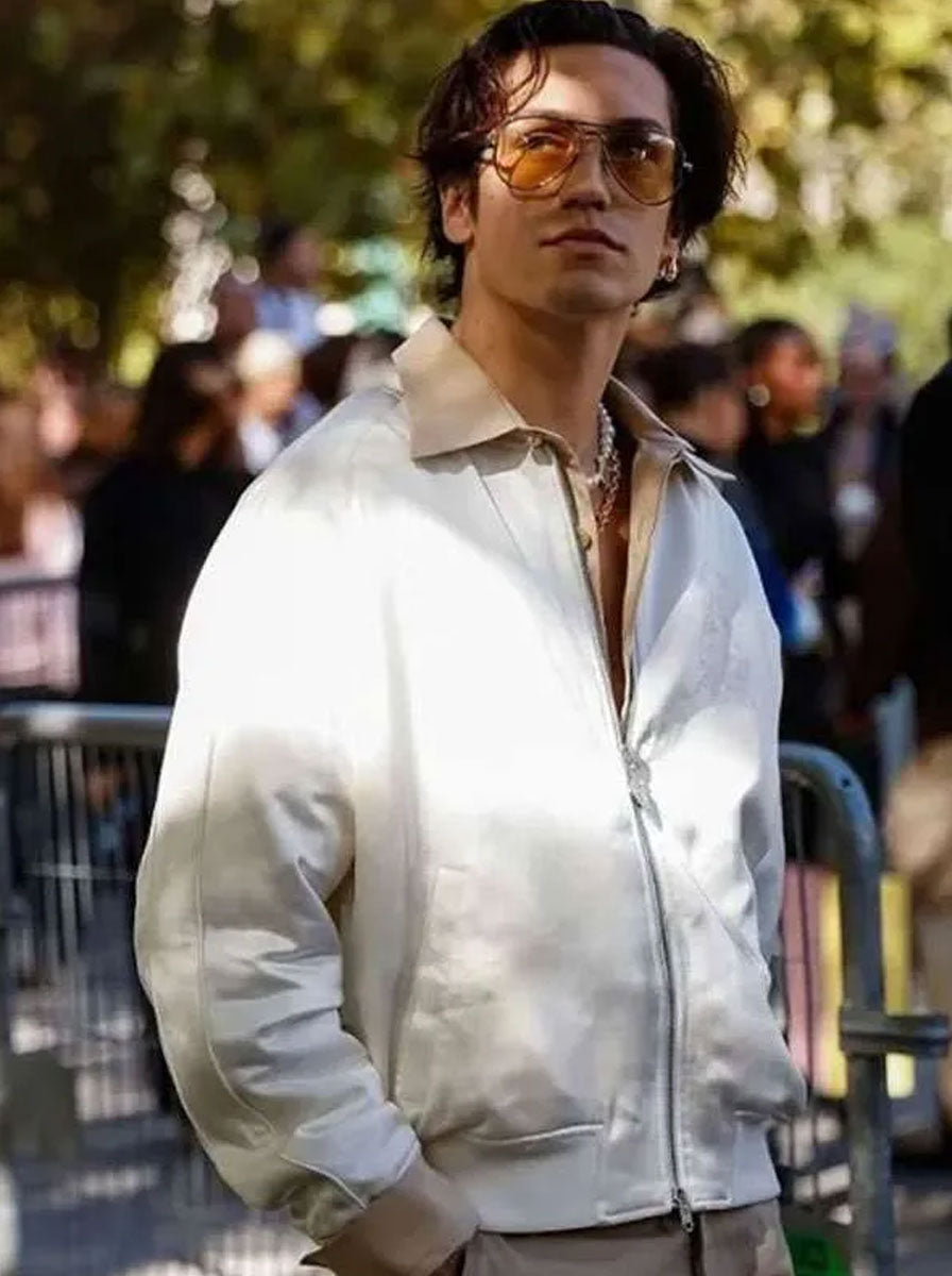 Chase-Hudson-Paris-Fashion-Week-2026-White-Cotton-Jacket