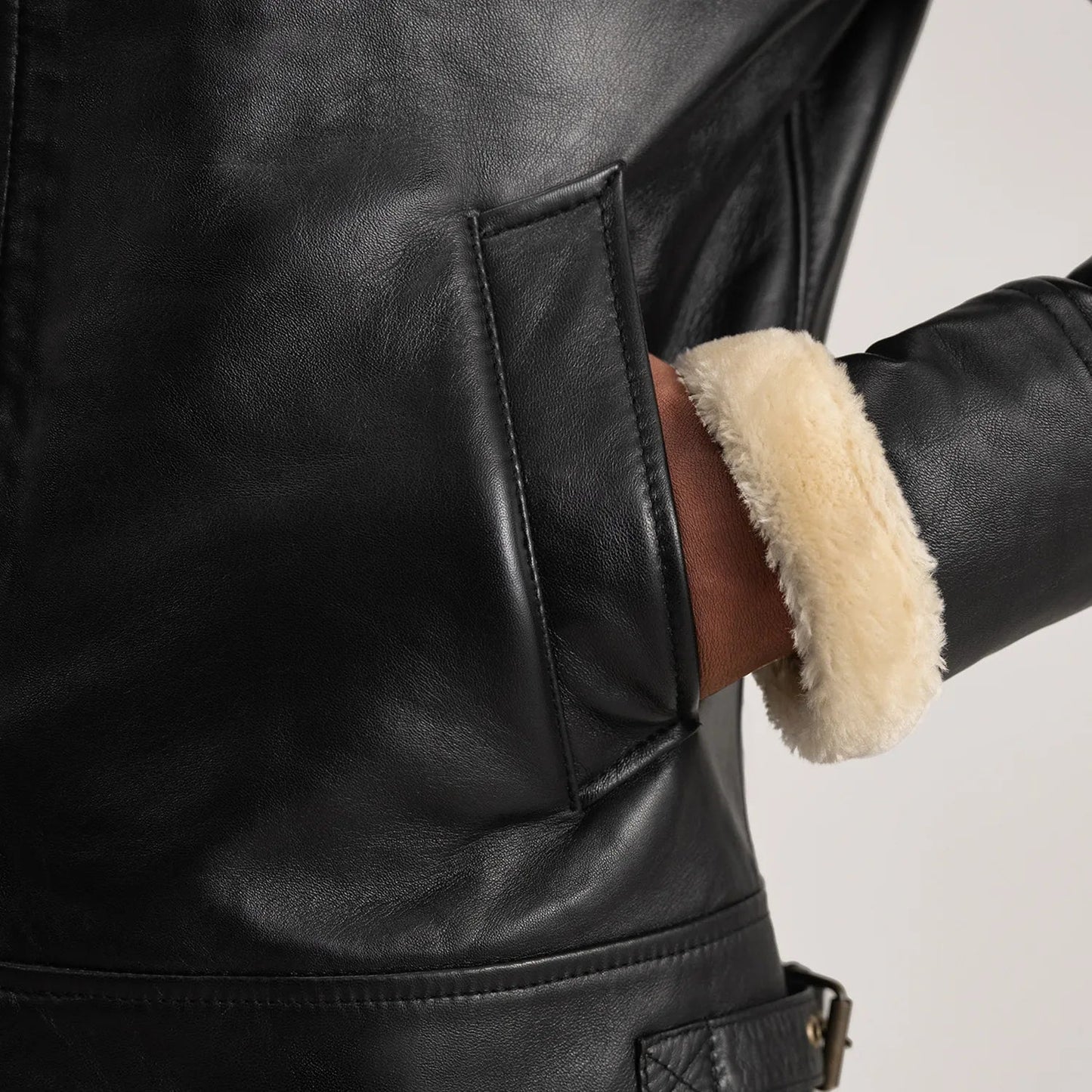 Winter Leather Aviator