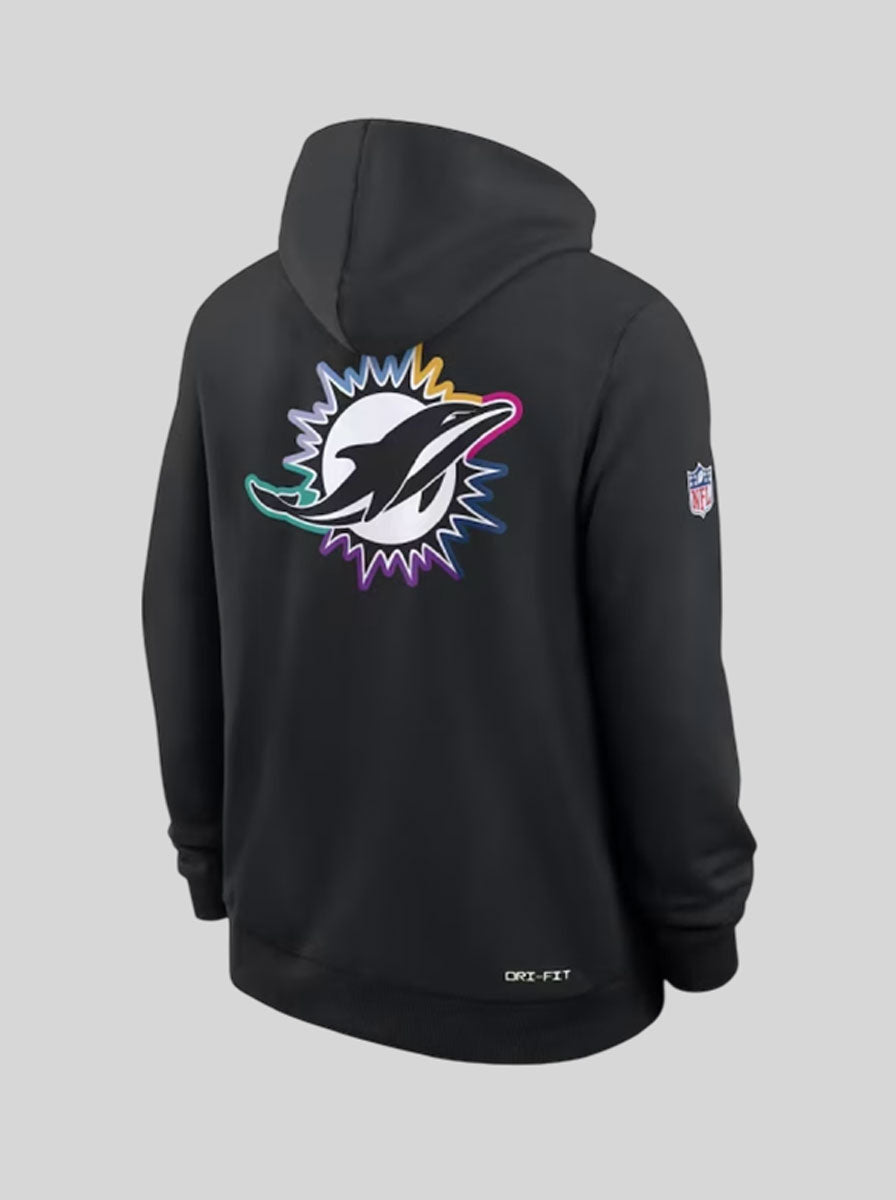 Crucial-Catch-Miami-Dolphins-2025-Black-Hoodie