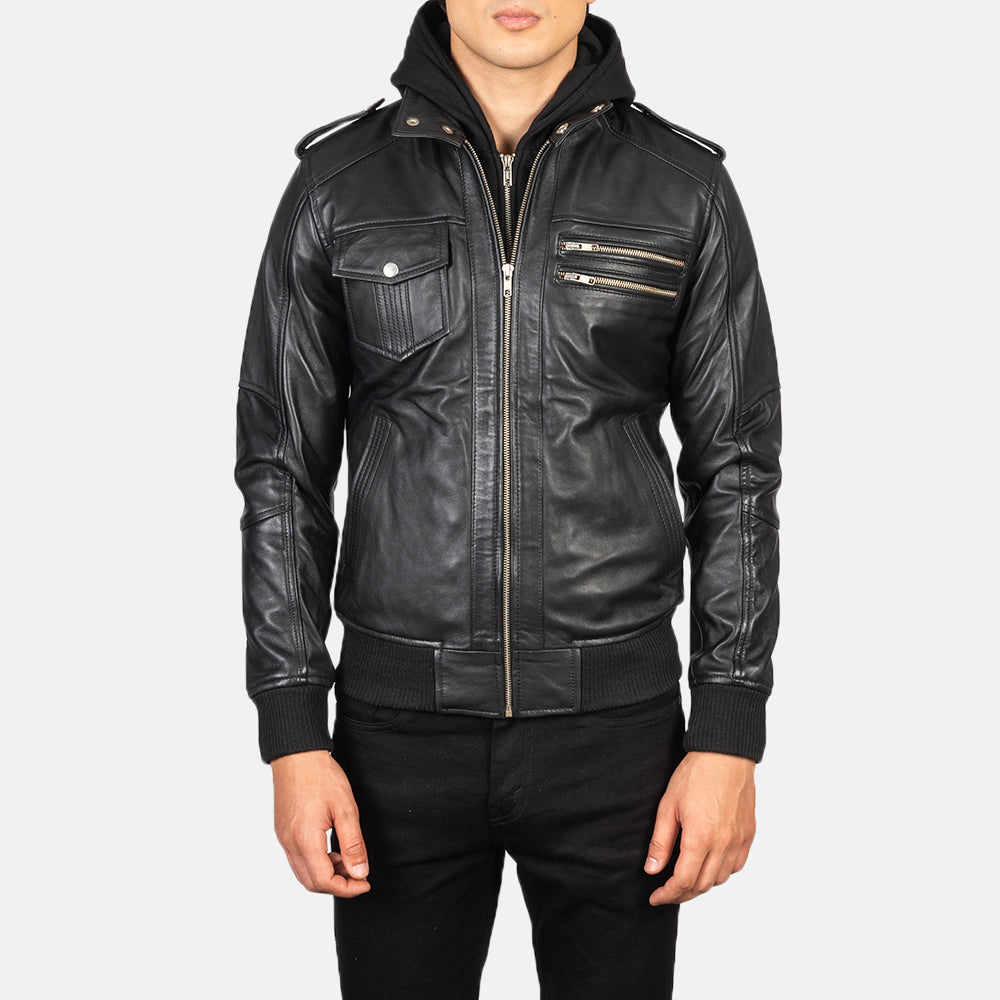Neighborhood Leather Aviator