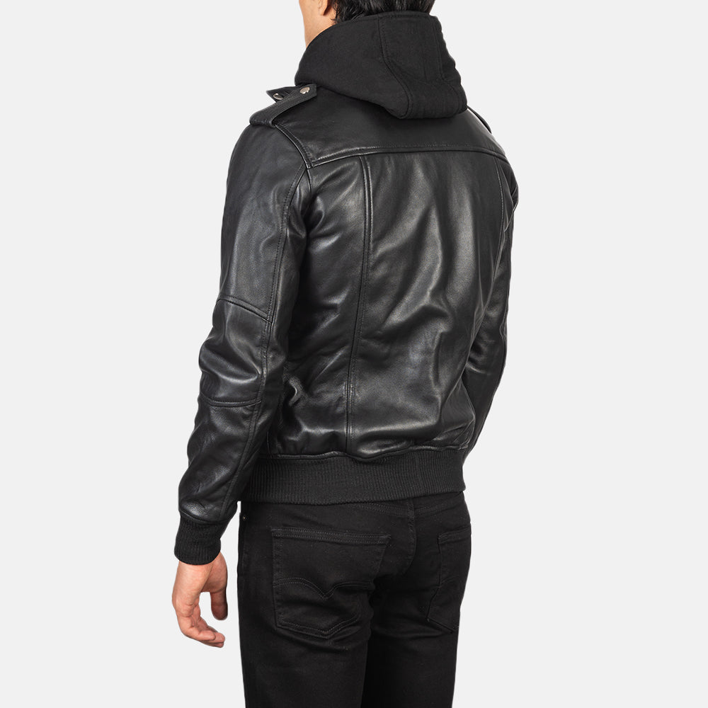 Neighborhood Leather Aviator