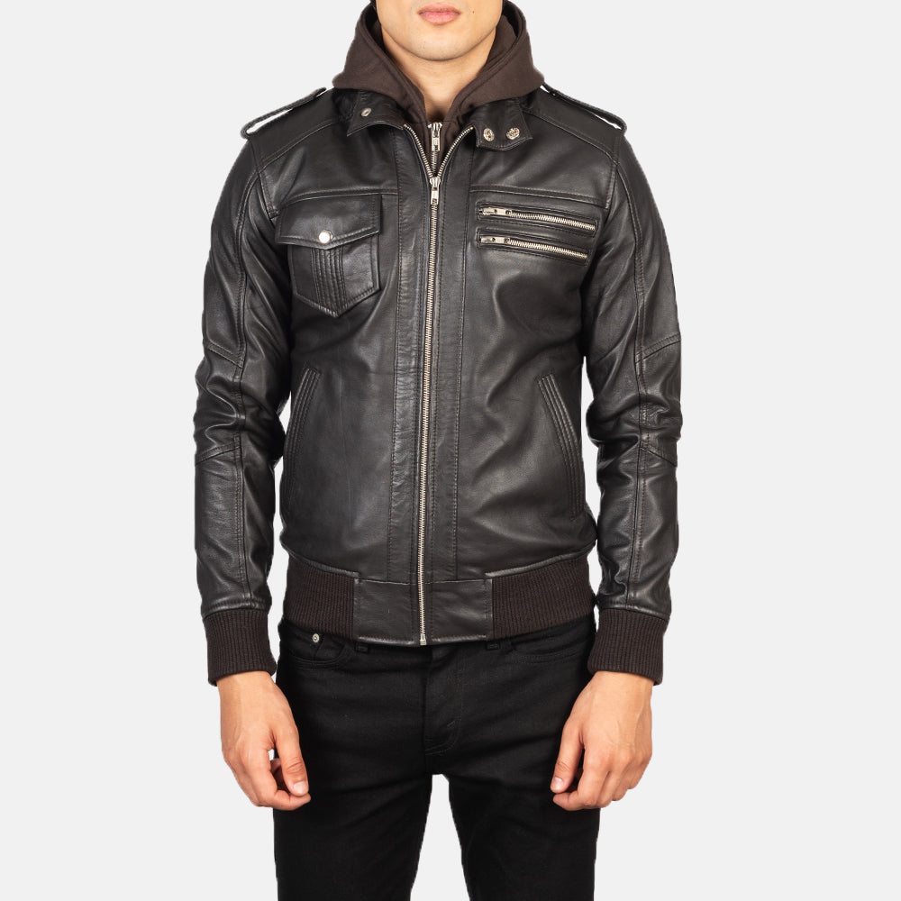 Neighborhood Leather Aviator