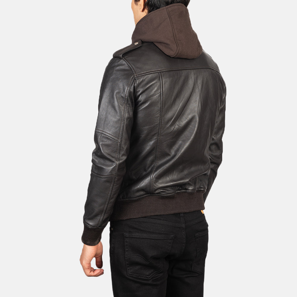 Neighborhood Leather Aviator