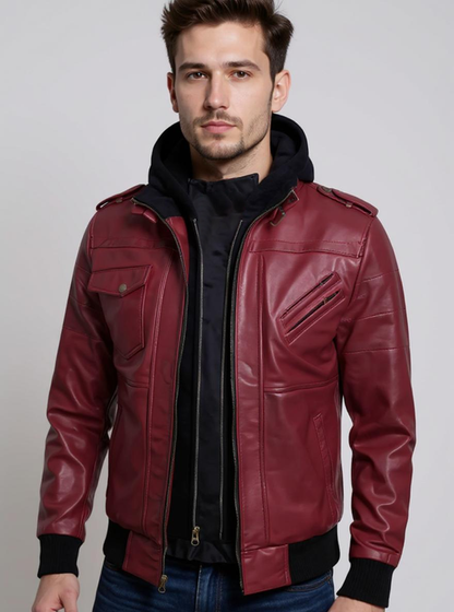 Uptown Leather Aviator
