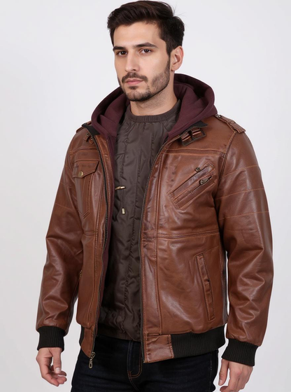 Uptown Leather Aviator