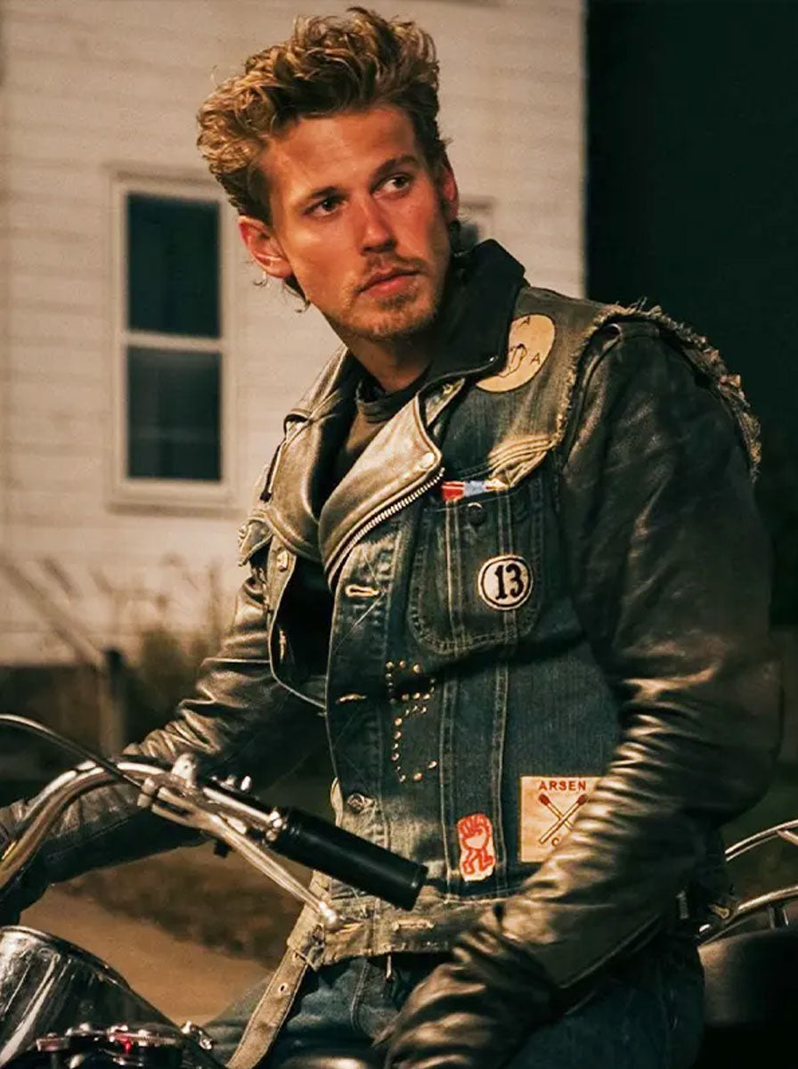 Austin-Butler-The-Bikeriders-Blue-Denim-Vest