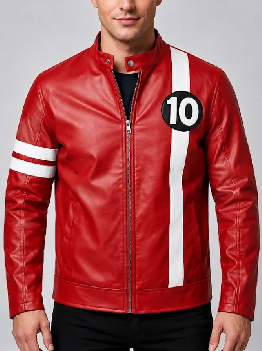 Ben-10-Leather-Red-Cafe-Racer-Jacket
