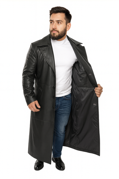 Marshal Leather Inspector - Trench Coats
