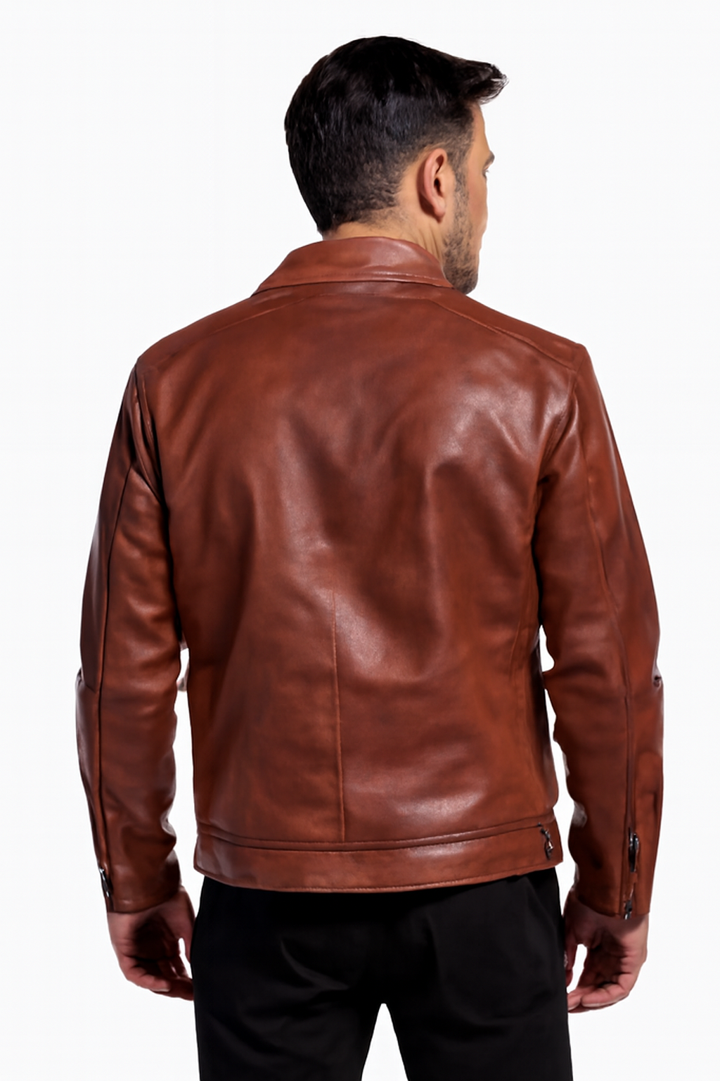 Thunder Leather Stealth - Biker Jackets