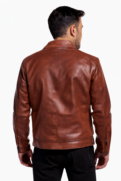 Thunder Leather Stealth - Biker Jackets