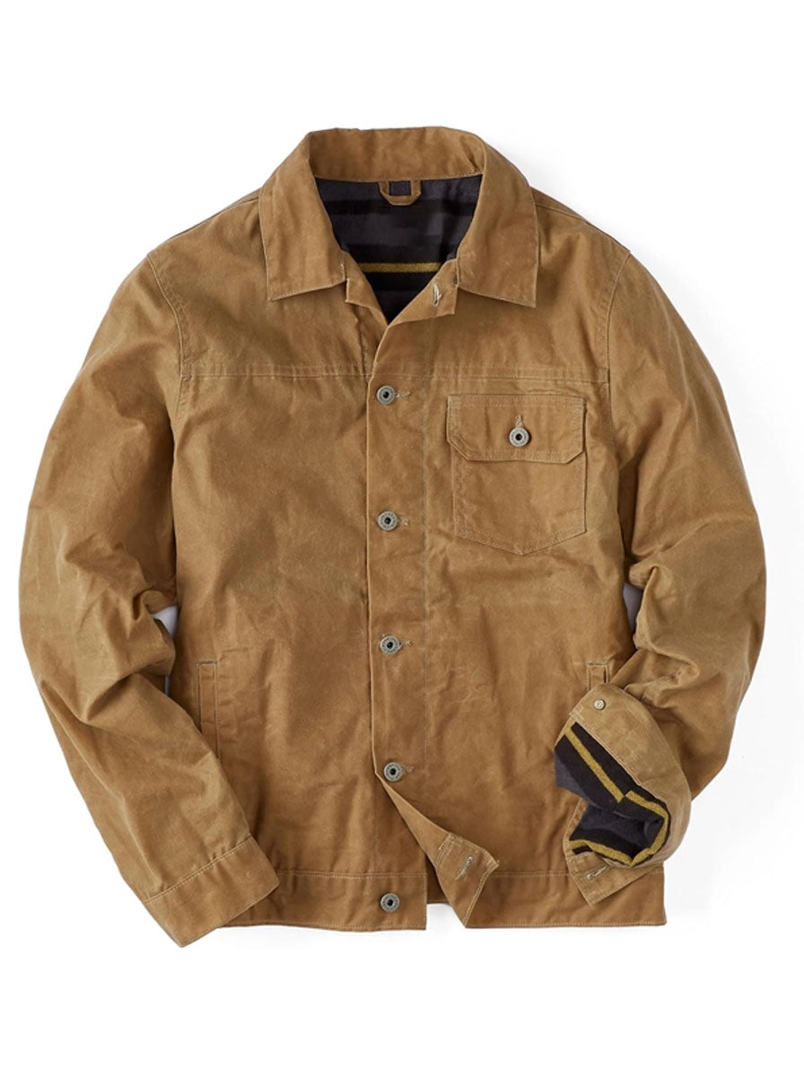 Flint-and-Tinder-Waxed-Brown-Cotton-Jacket