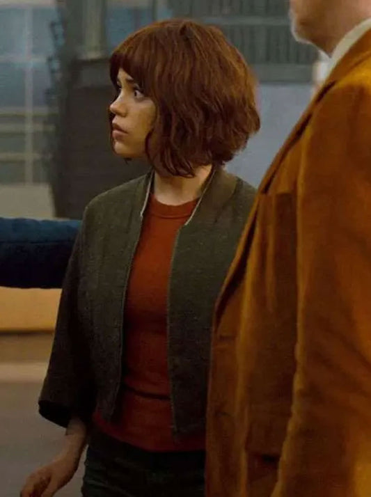 Klara and the Sun 2026 Jenna Ortega Green Jacket