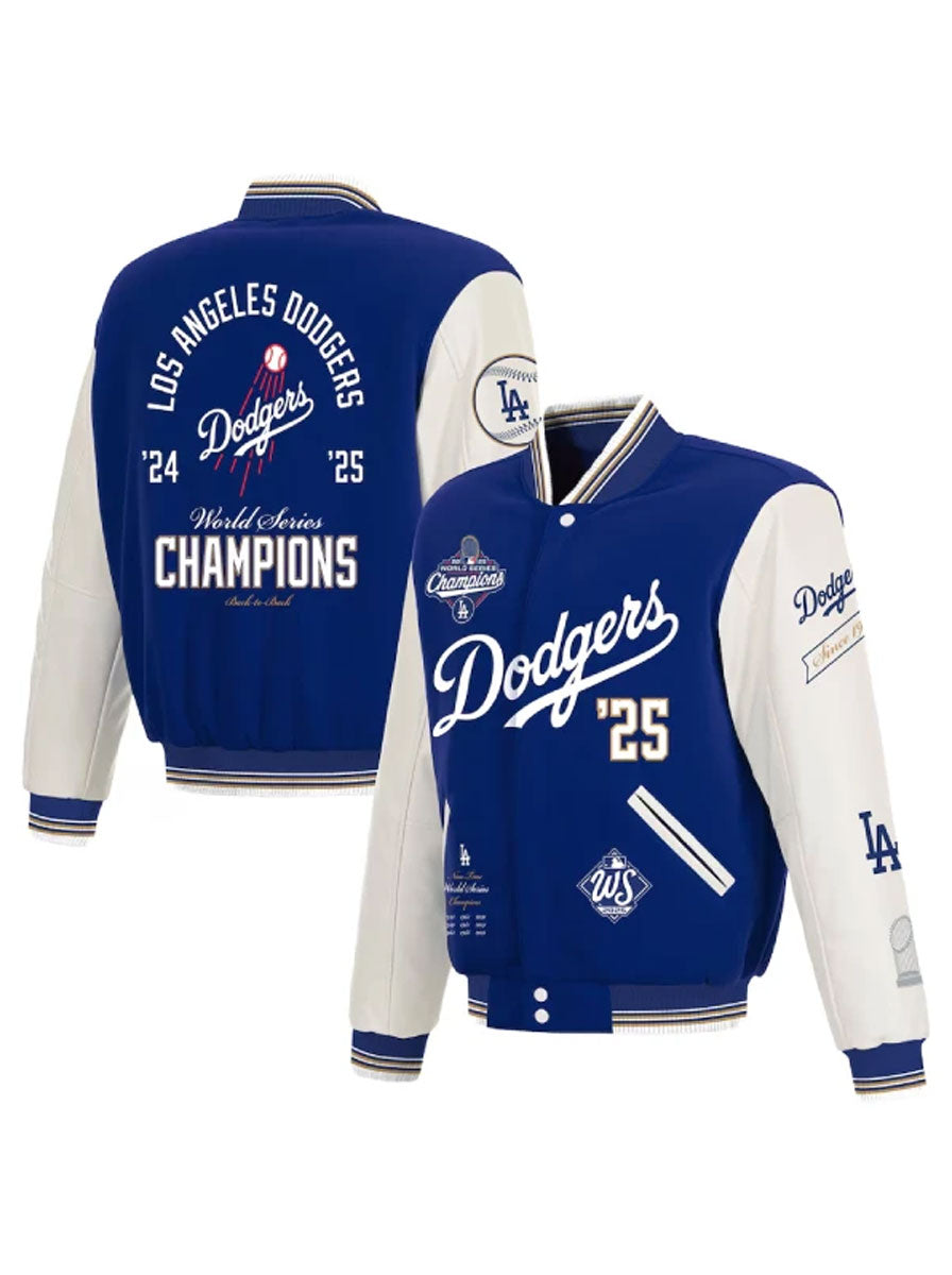 LA-Dodgers-2025-Blue-and-White-Letterman-Varsity-Jacket