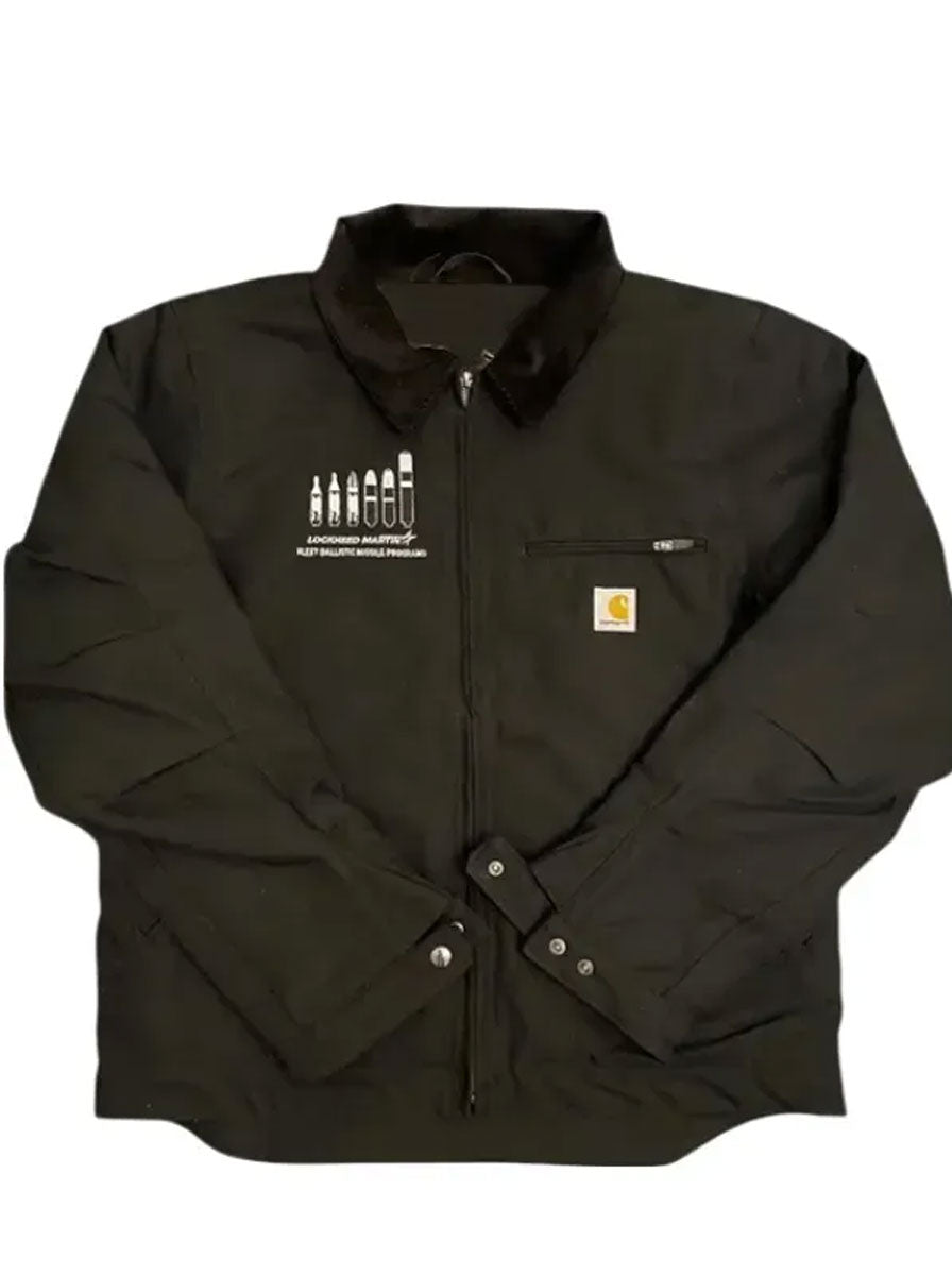 Lockheed-Martin-Carhartt-Black-Cotton-Jacket