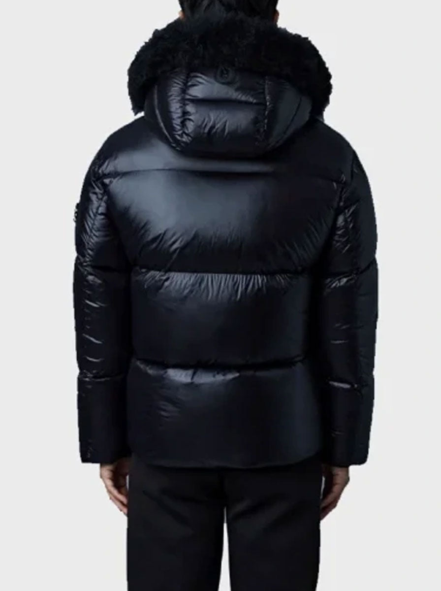 Mackage-Black-Puffer-Bomber-Jacket