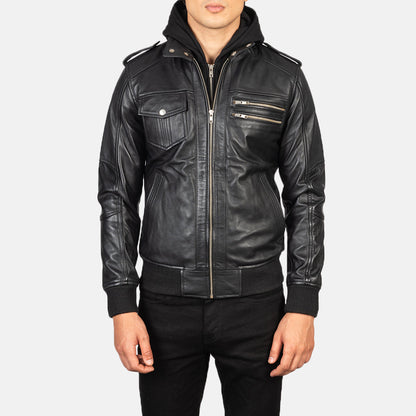 Neighborhood Leather Aviator