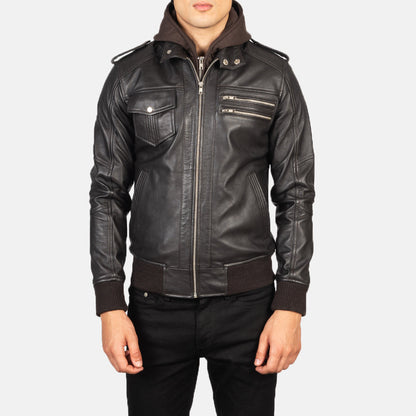 Neighborhood Leather Aviator