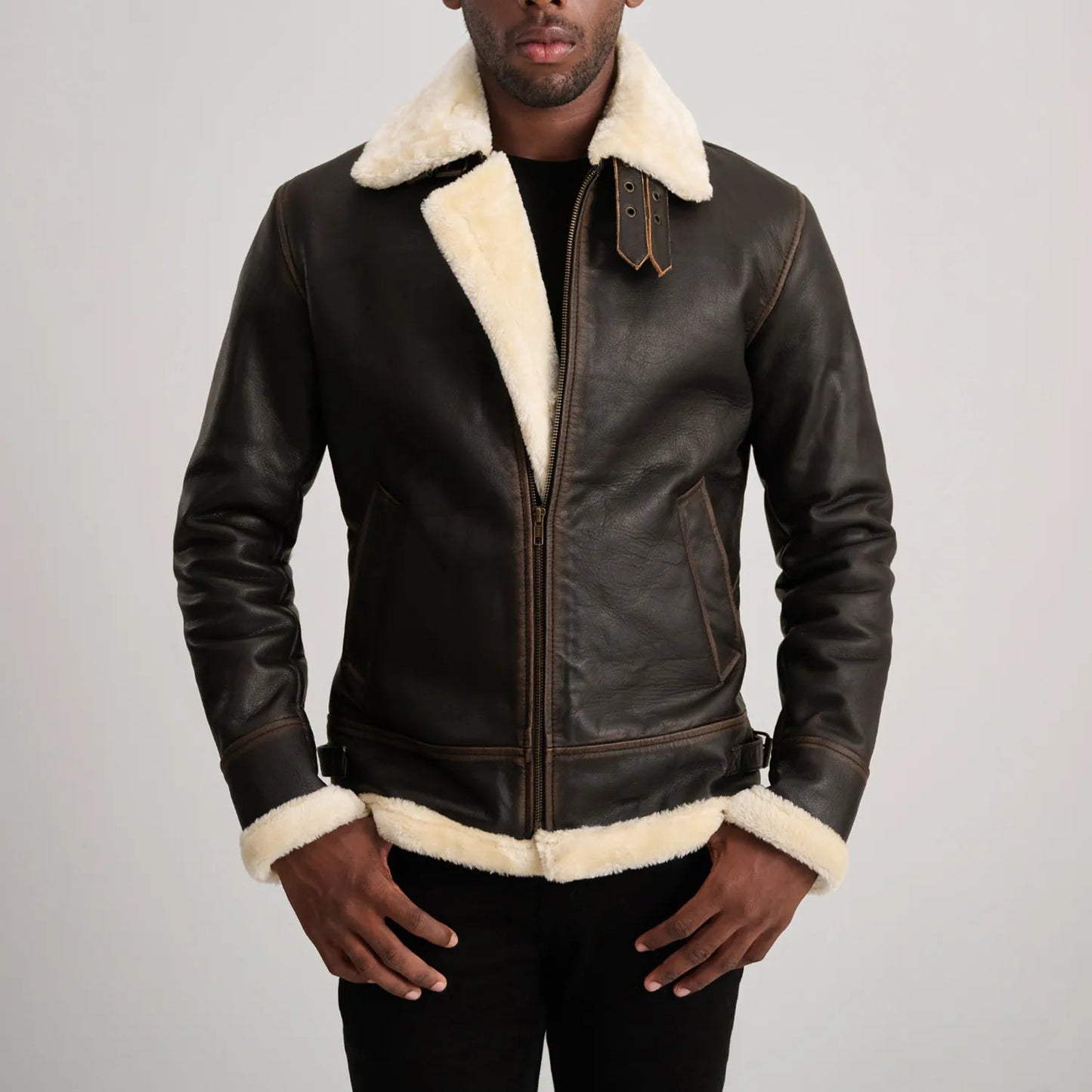 Winter Leather Aviator