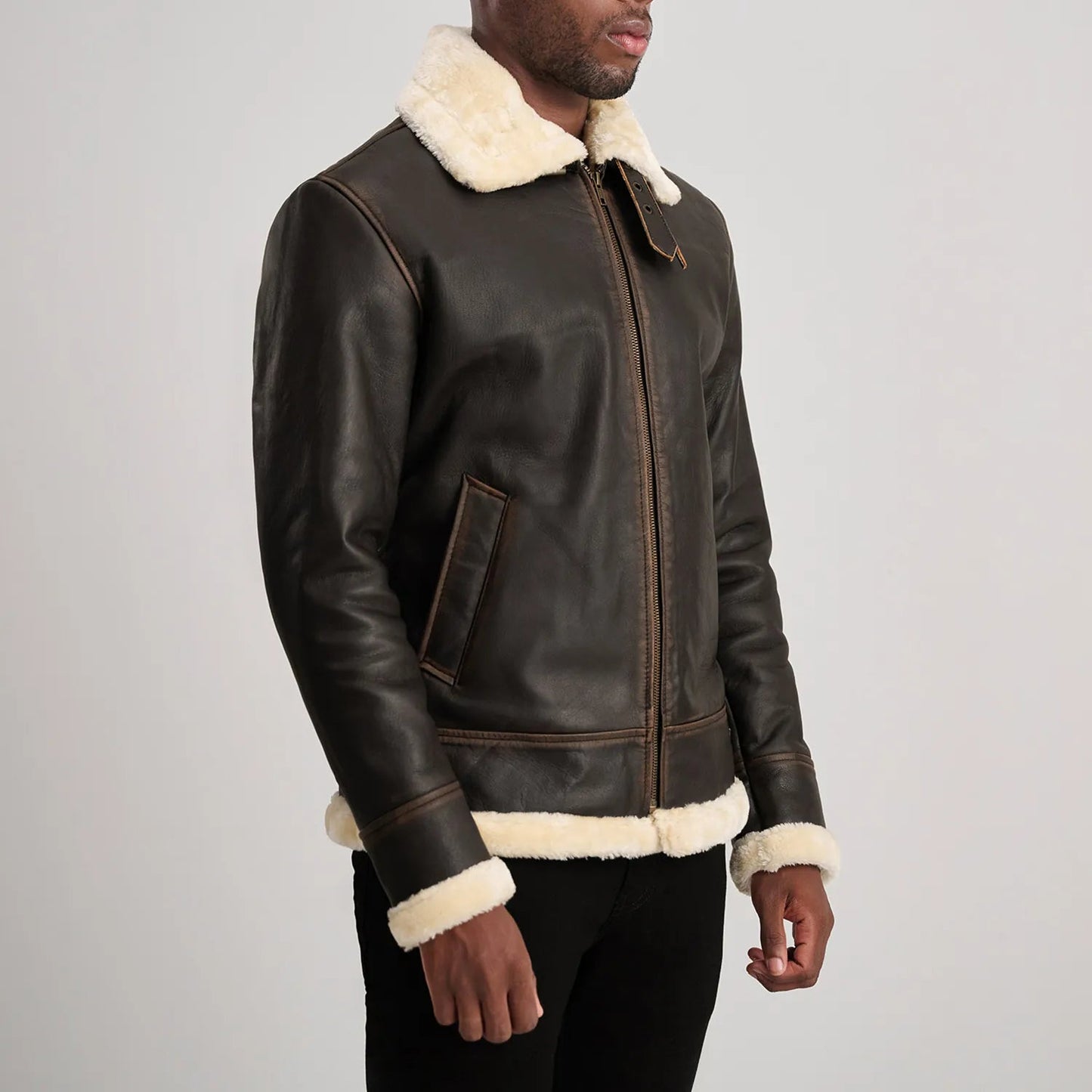 Winter Leather Aviator