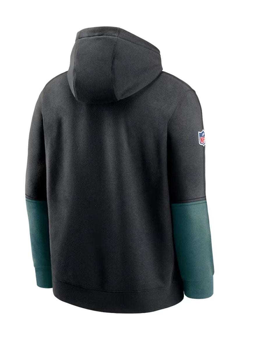 Philadelphia-Eagles-Club-Gray-and-Green-Hoodie
