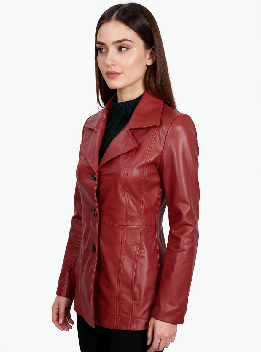 Prestige Leather Blazer