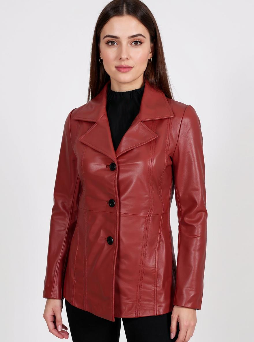 Prestige Leather Blazer