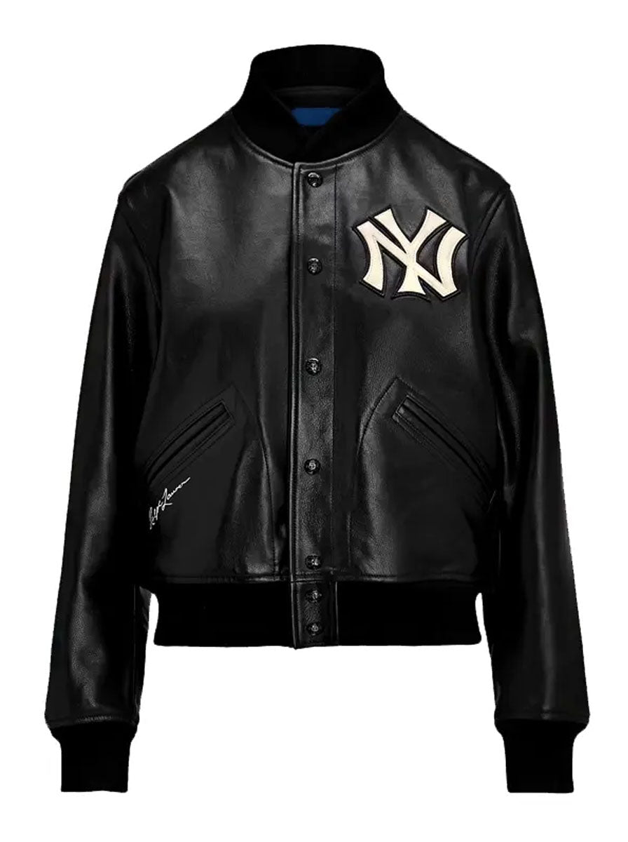 Ralph-Lauren-X-NY-Yankees-Leather-Black-Jacket