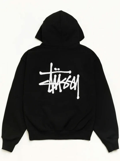 Stussy-Basic-Black-Hoodie