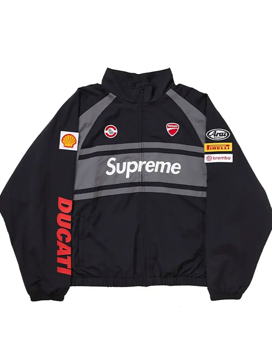 Supreme-Ducati-Track-Black-Jacket