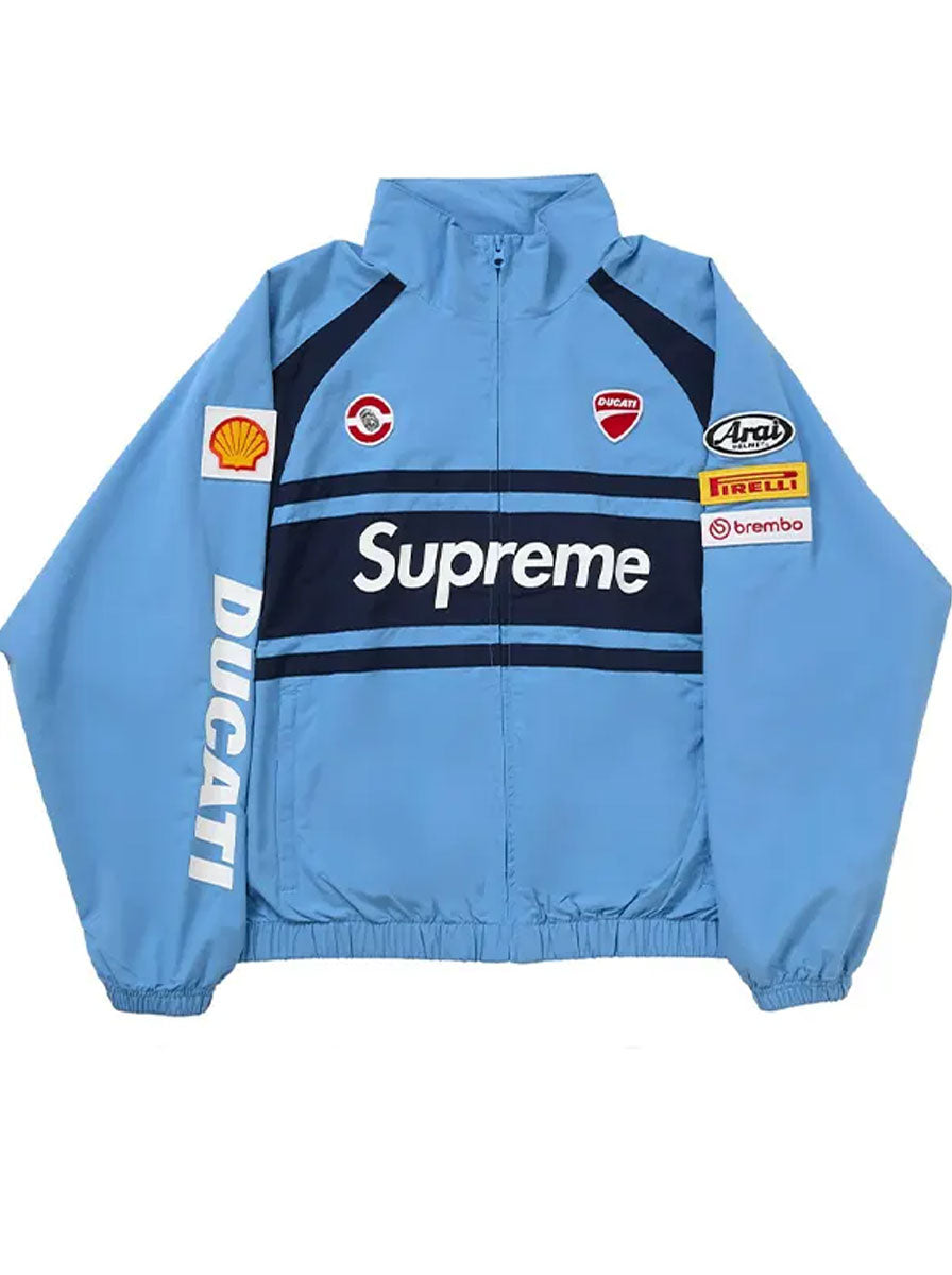 Supreme-Ducati-Track-Blue-Jacket