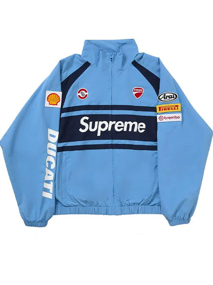 Supreme-Ducati-Track-Blue-Jacket