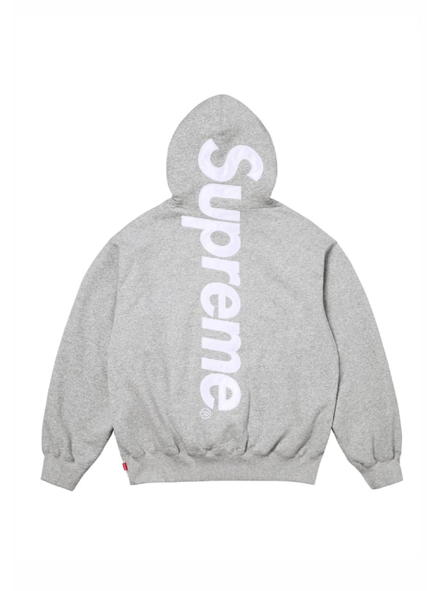 Supreme Applique Gray Hoodie