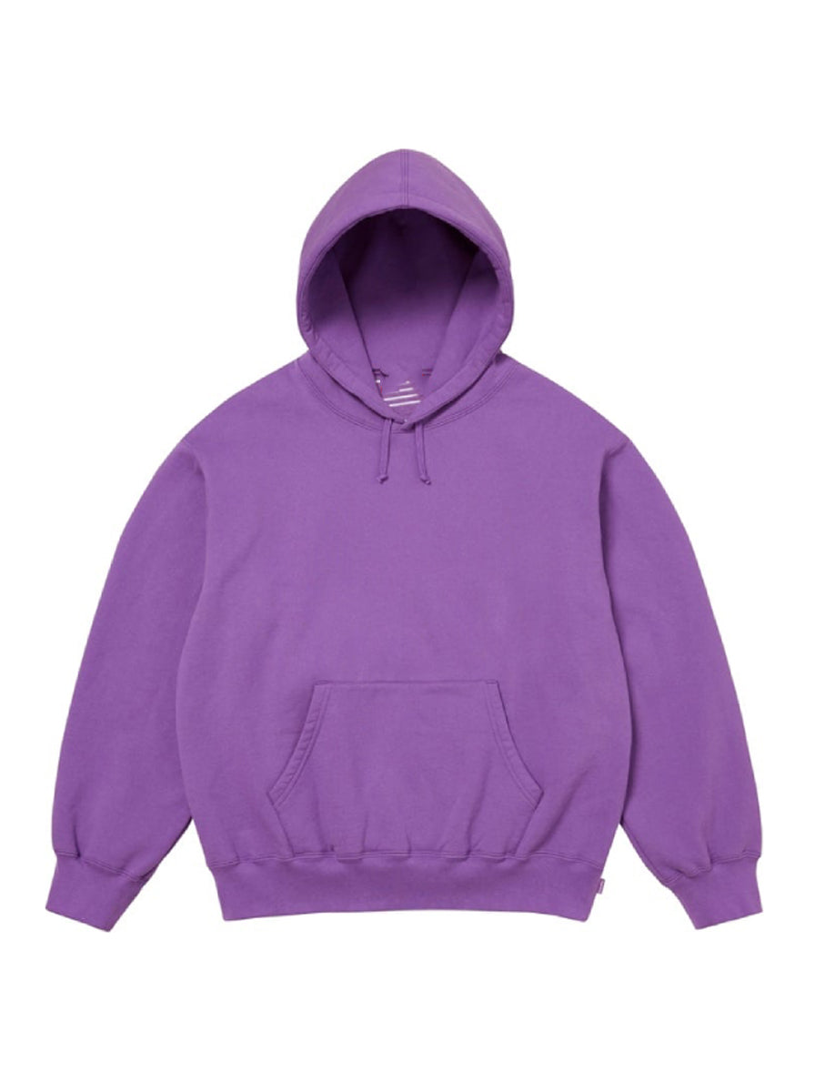 Supreme Applique Purple Pullover Hoodie