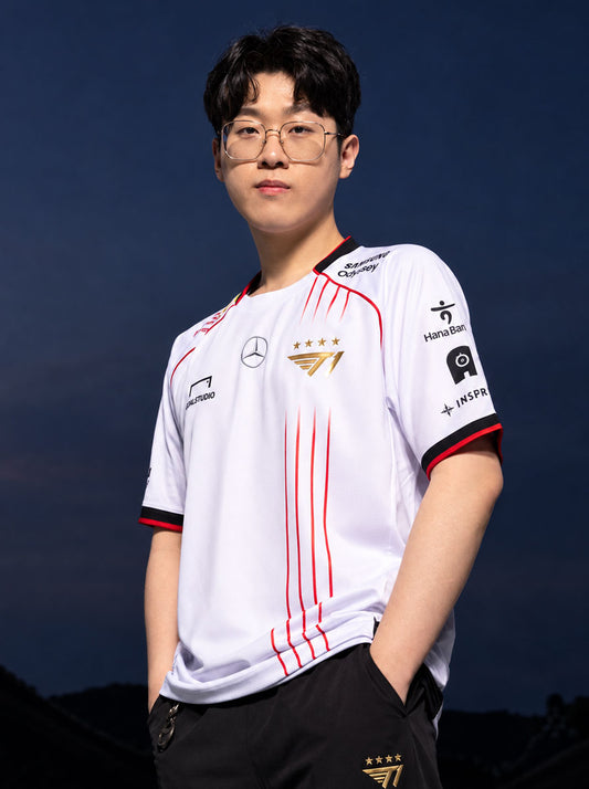 T1 Worlds 2024 White Jersey