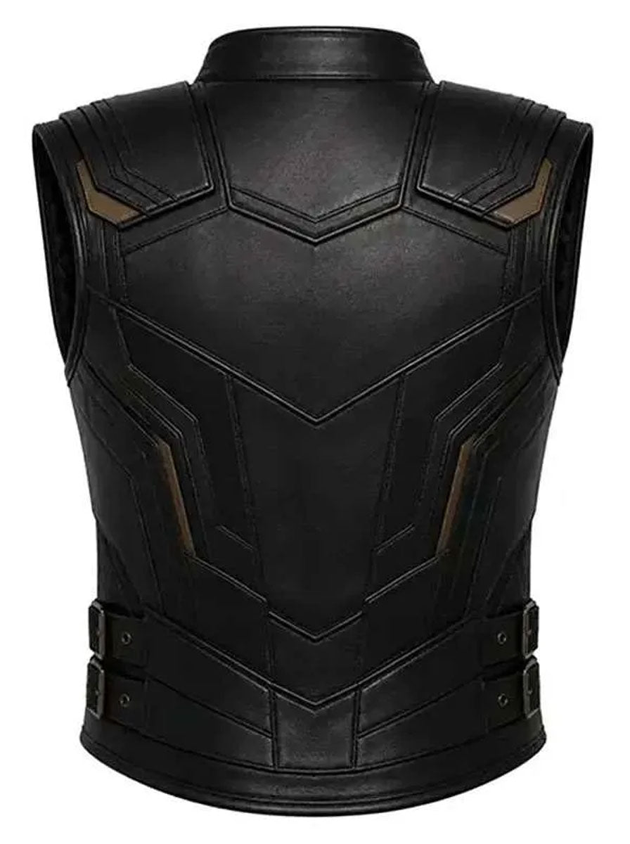 Thor-Avengers-Doomsday-2026-Leather-Black-Vest