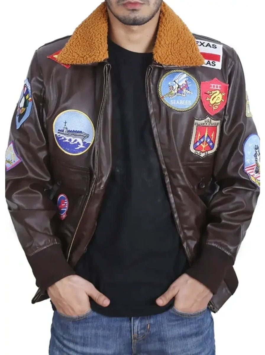 Top-Gun-Tom-Cruise-Brown-Leather-Flight-Jacket