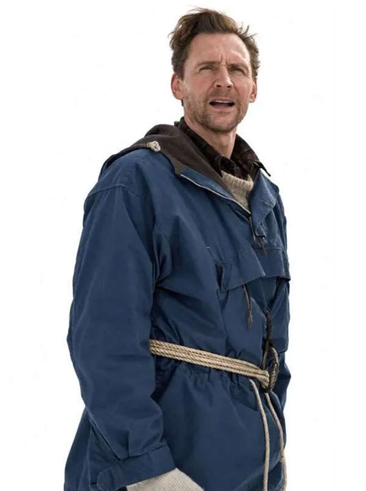 Tenzing 2026 Tom Hiddleston Blue Jacket