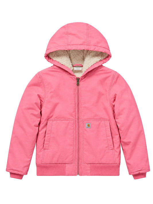 Womens Pink Carhartt Hooded Jacket